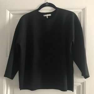 Oak + Fort sweatshirt. Black.